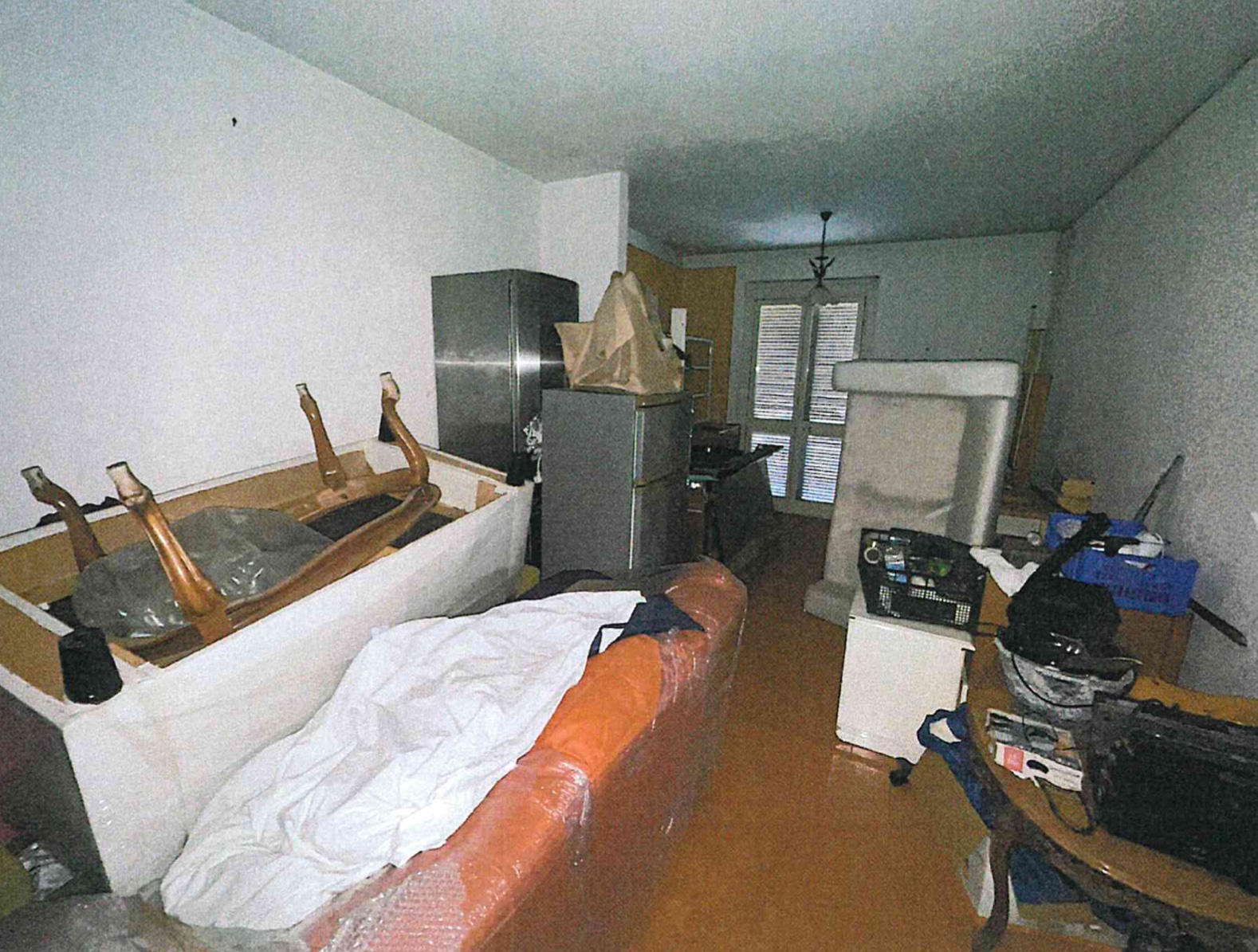 All'interno dell'immobile di Via Giorgio La Pira