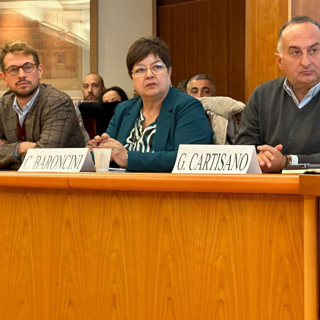Luca De Zolt, Claudia Baroncini e Gianfranco Cartisano