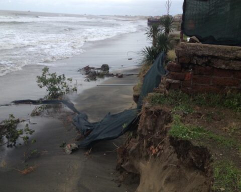 Litorale di Latina, febbraio 2013