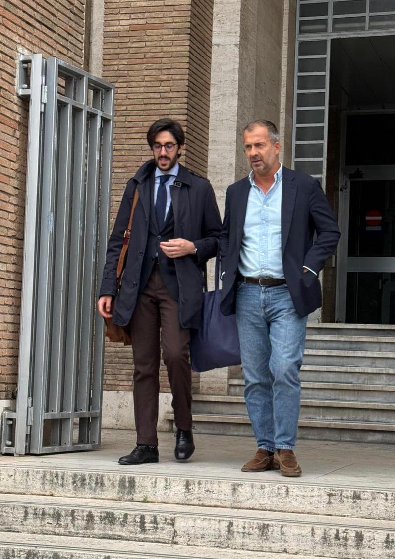 L'avvocato Paolo Tabasso e Paolo Berizzi