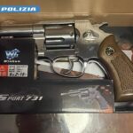 Una delle armi trovate nella disponibilità di Gaveglia a febbraio 2026