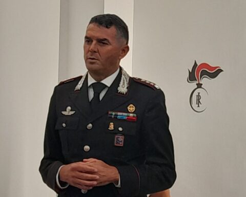 Il comandante provinciale dei Carabinieri di Latina, Luca Palmieri