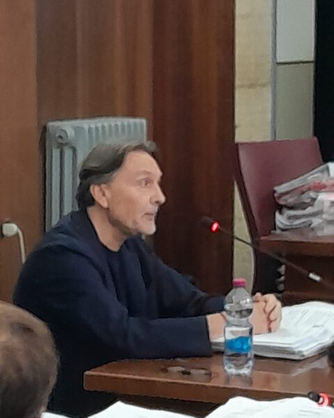 Giovanni Secci parla nell'aula di Tribunale