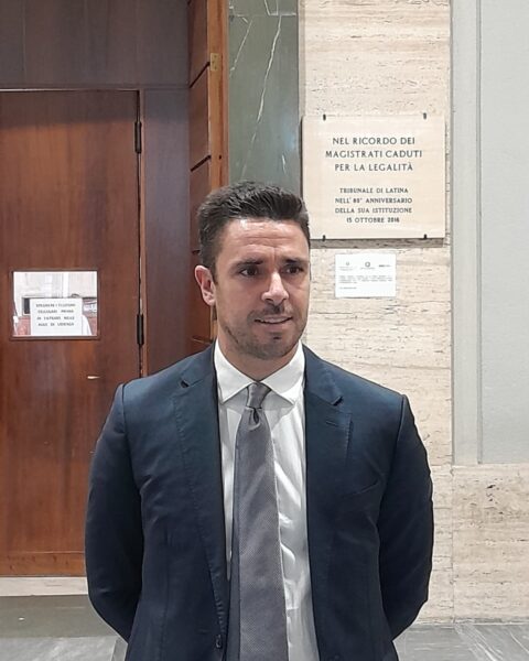 Il nuovo giudice per le indagini preliminari del Tribunale di Latina, Andrea Iacovelli