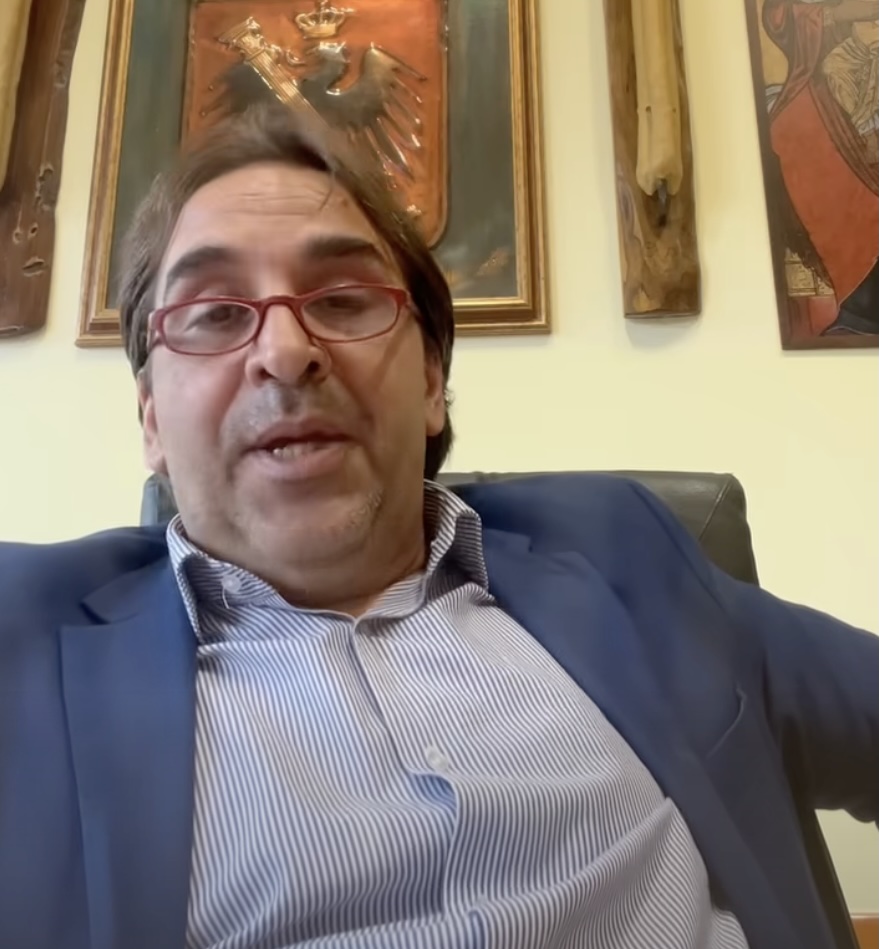Il sindaco di Sonnino, Gianni Carroccia