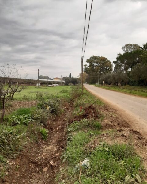 Strada Piano Rosso a Borgo-Montello