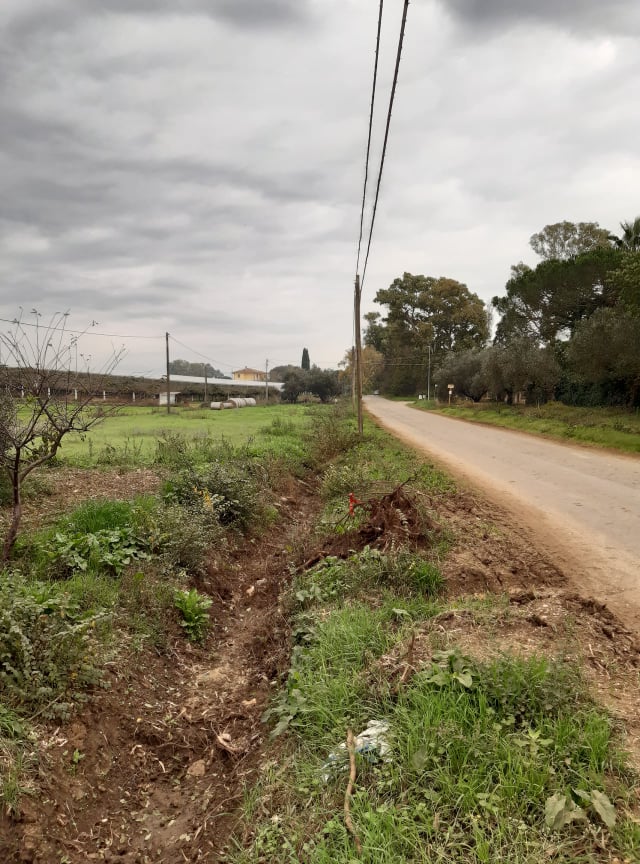 Strada Piano Rosso a Borgo-Montello